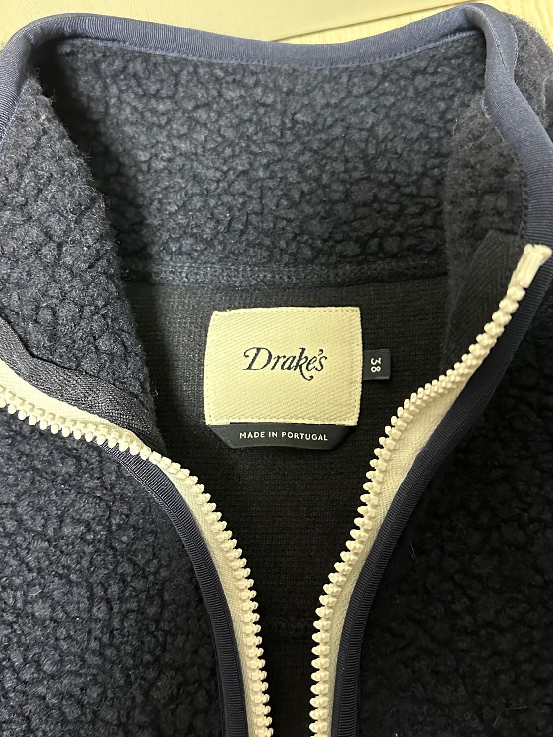 드레익스 플리스 네이비 판매 상품이미지2