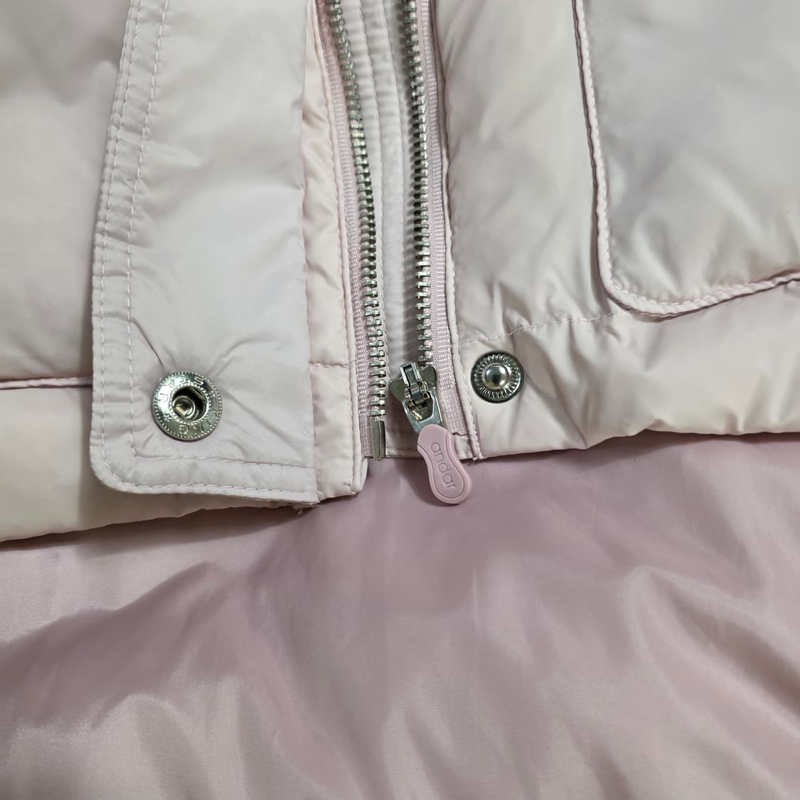 0702 andar 안다르 여성 덕다운 패딩 점퍼 F 프리사이즈 상품이미지5