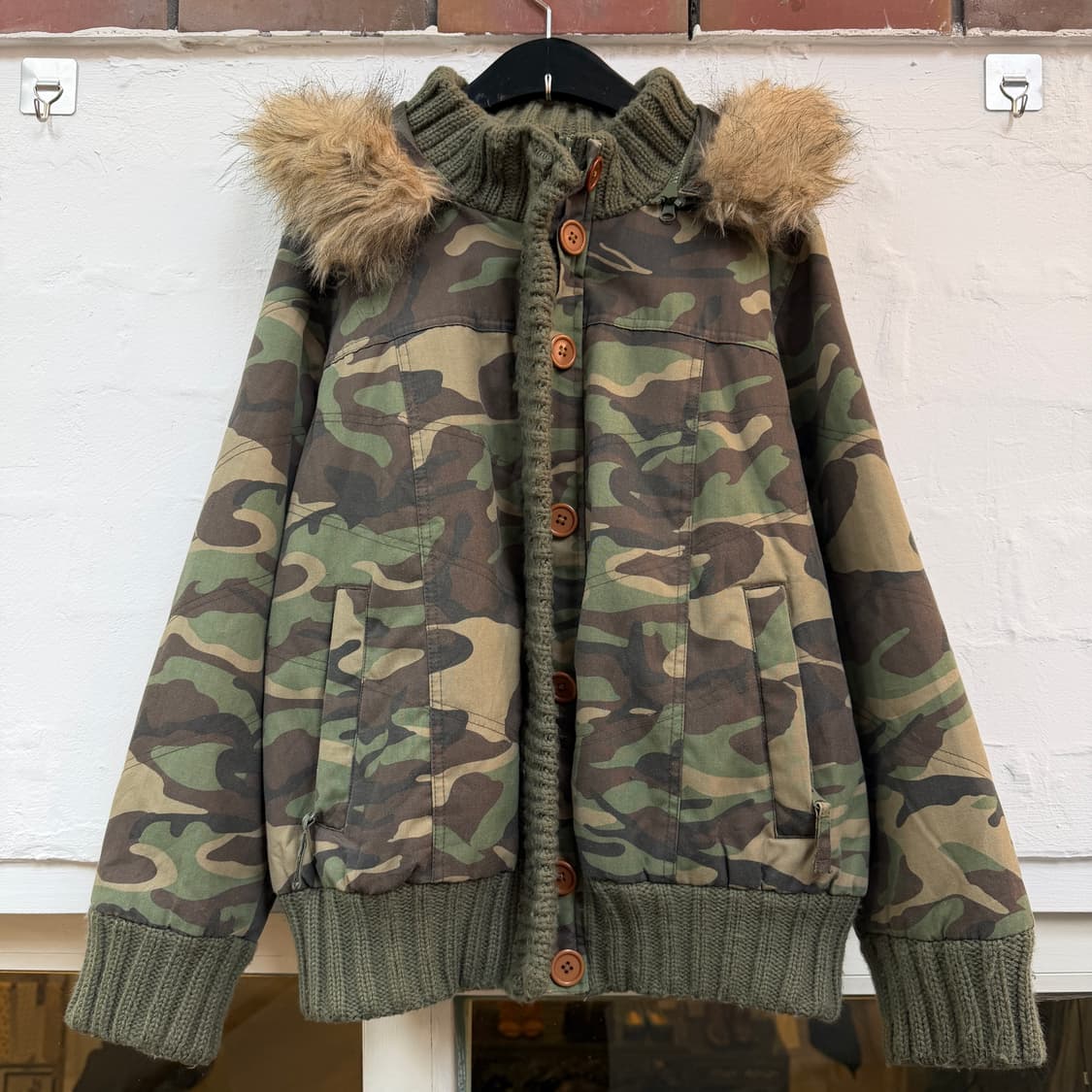 LindSTORM 카키 카모플라쥬 우드랜드 후디자켓 3L 상품이미지1