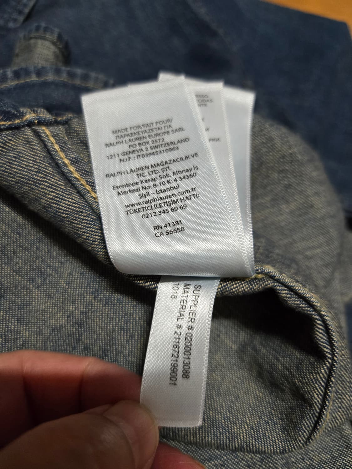 폴로 랄프로렌 데님 셔츠 원피스 상품이미지8