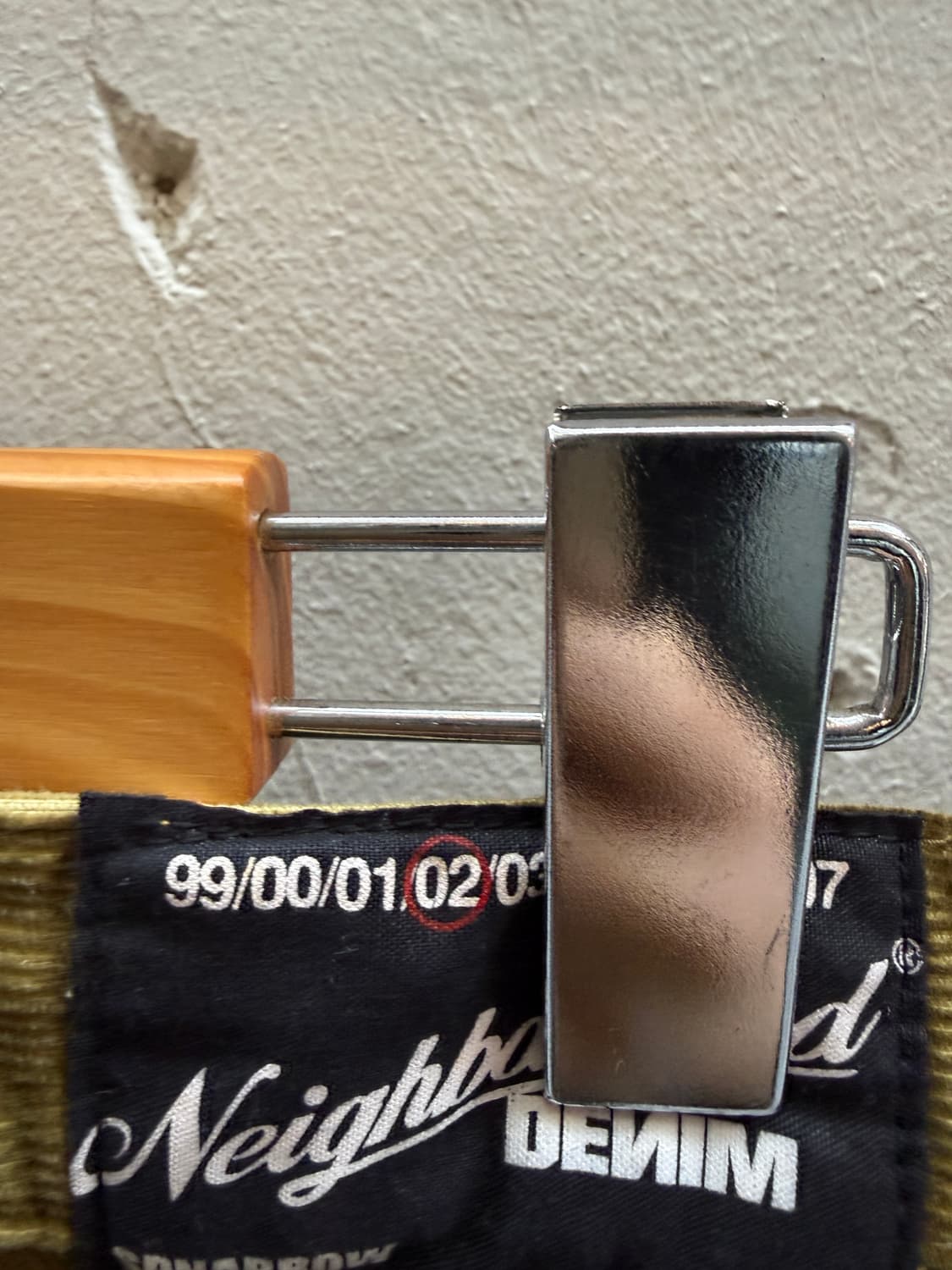 네이버후드 코듀로이 카고 상품이미지5