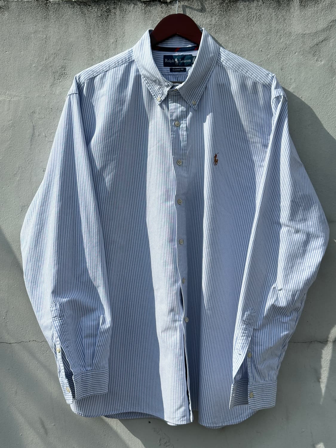 [4XL] 폴로 랄프로렌 캔디 스트라이프 옥스포드 셔츠 상품이미지1