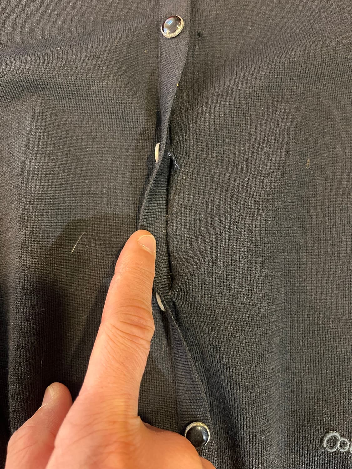 쿠레쥬 울 카라 니트 (일본제) 상품이미지7