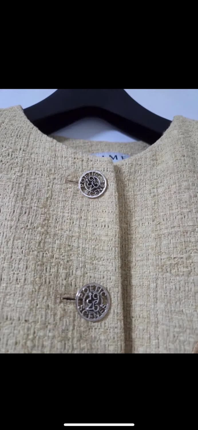 한섬 타임 포켓 트위드 자켓 s 상품이미지7