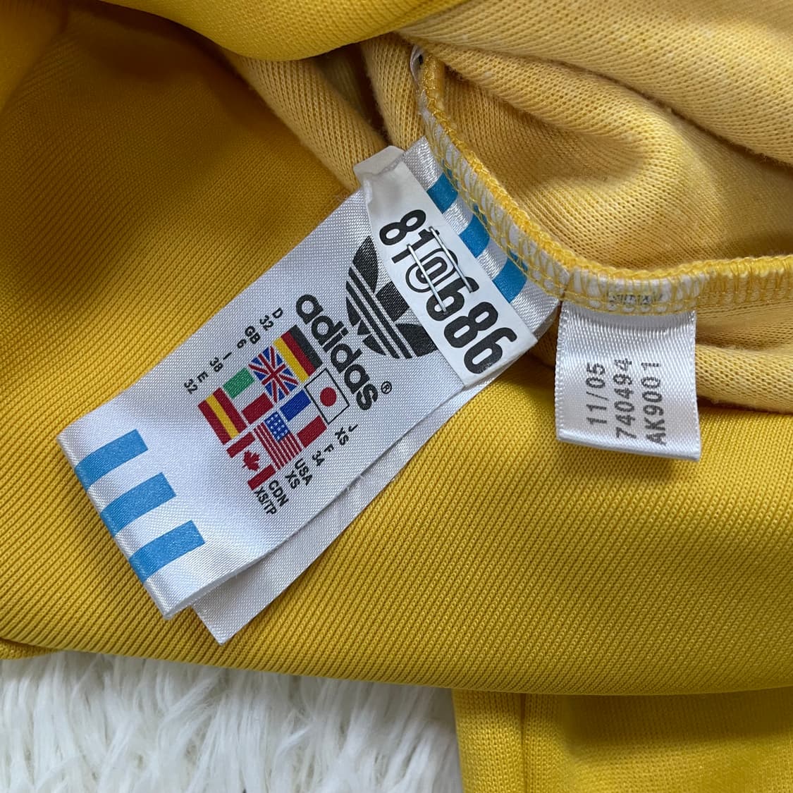 아디다스 브라질 트랙탑 져지 블랙 옐로우 상품이미지6