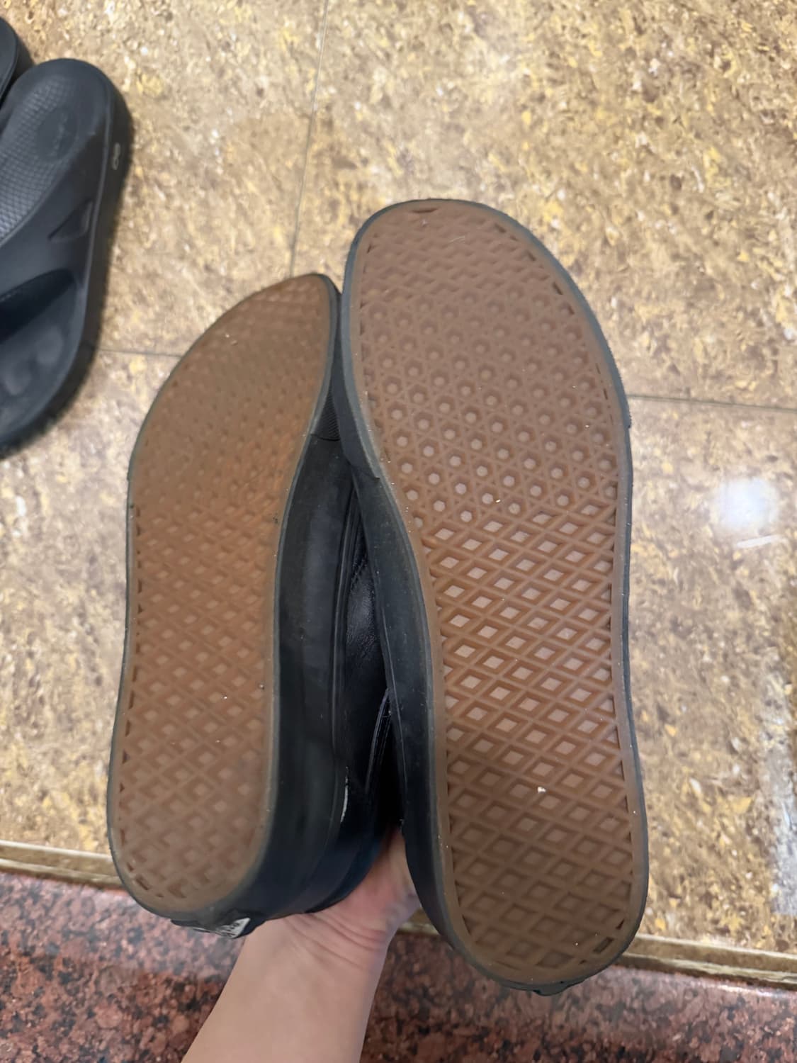 반스 올드스쿨 올블랙 레더 290 상품이미지6