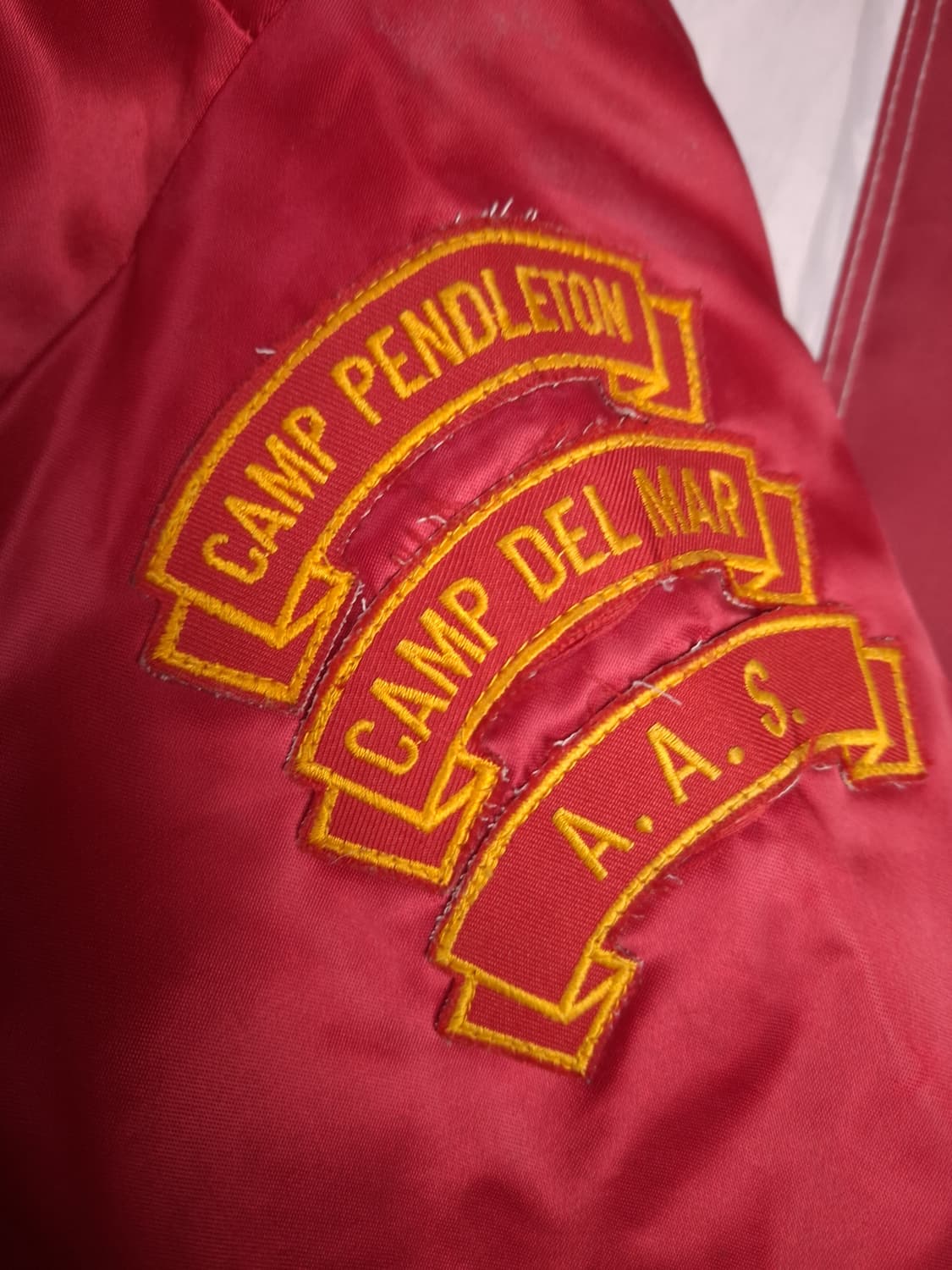 오리지날 미국제조 미해병대 나일론 바시티점퍼 상품이미지6