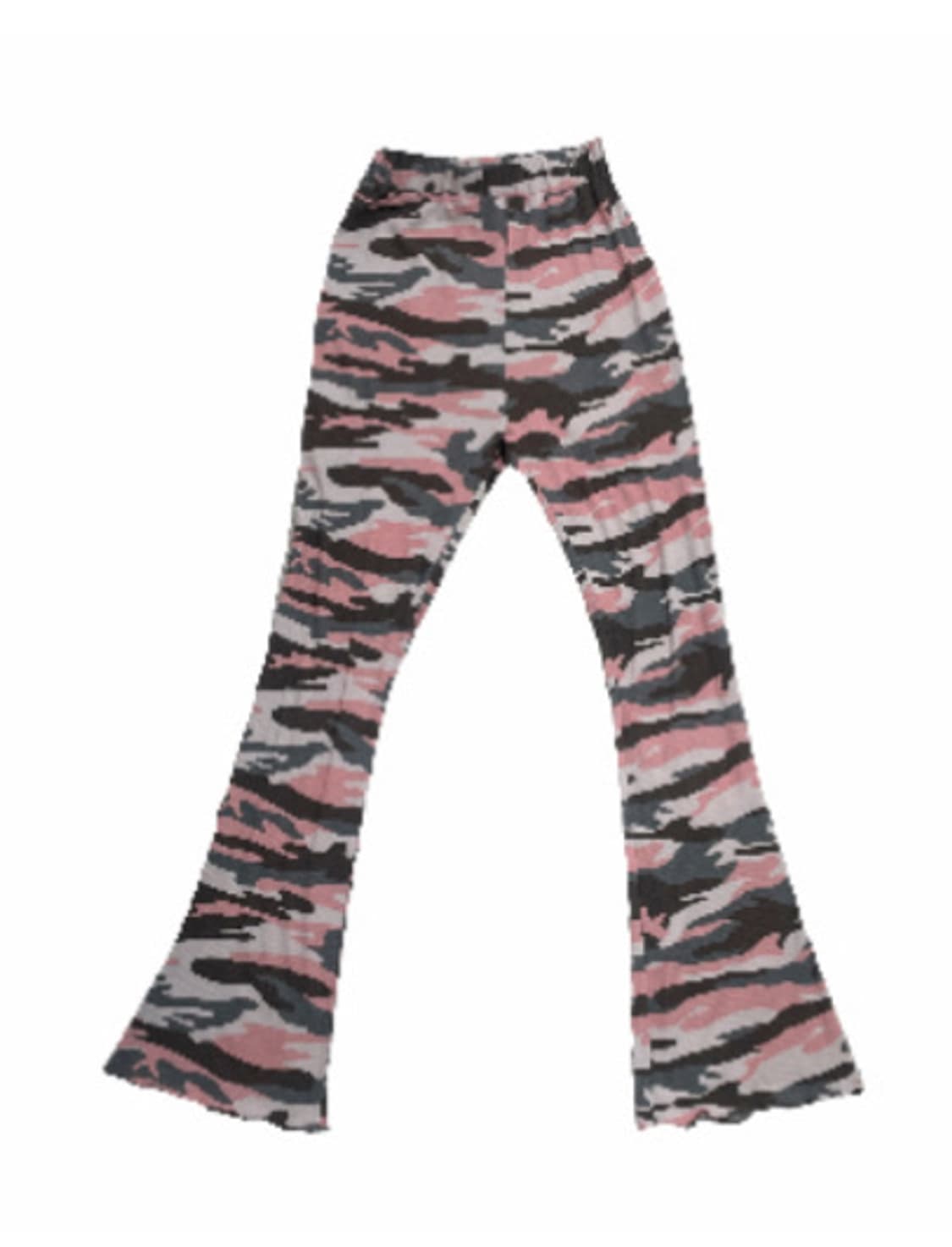 Camo Bootcut Leggings-pink 상품이미지1