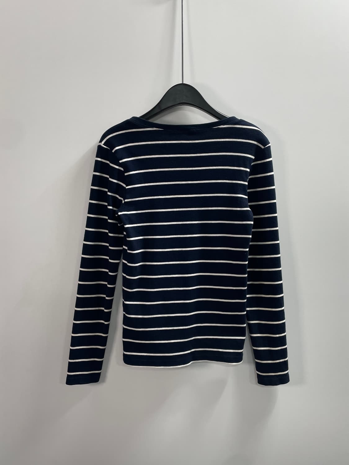 폴로 랄프로렌 우먼스 브이넥 니트 롱슬리브 긴팔티 (on.749) 상품이미지3