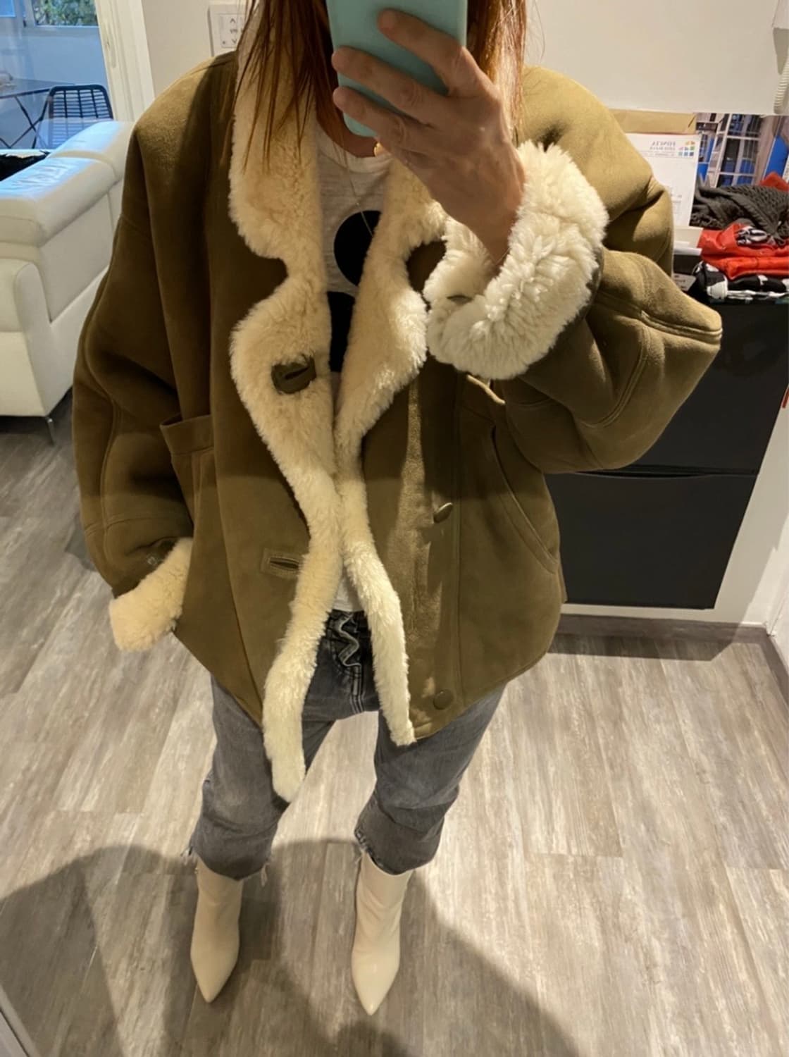 헤일리 비버 산드로 무스탕 상품이미지4