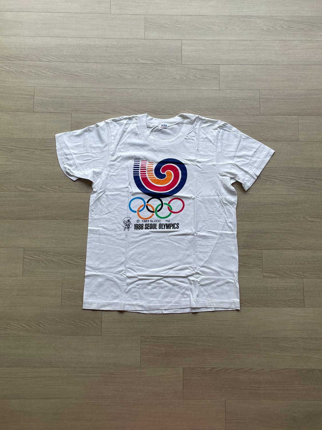 80s 88 서울 올림픽 로고 티셔츠 상품이미지1