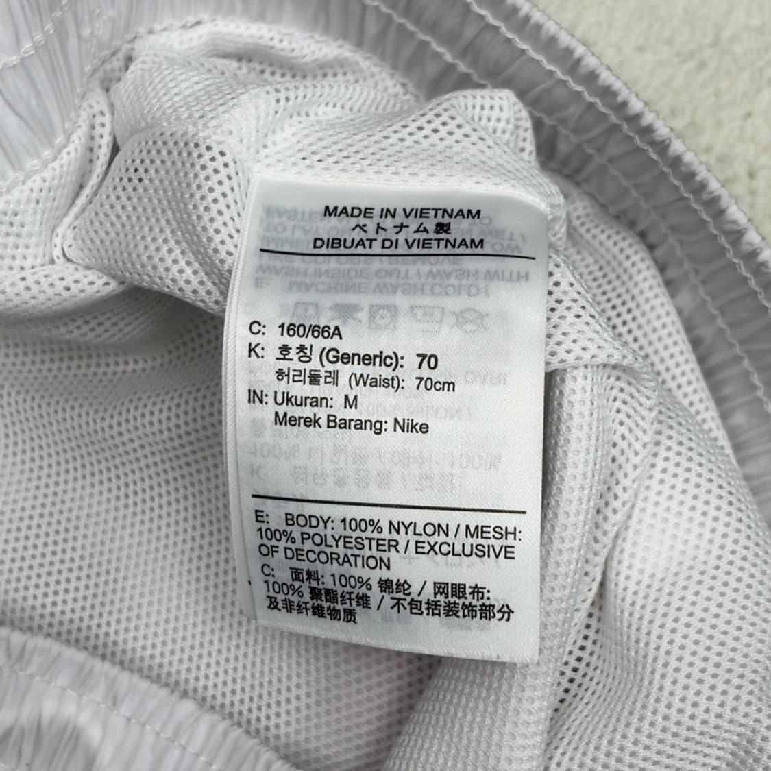 NIKE 윈드러너 우븐 오픈 헴 팬츠 M 상품이미지5