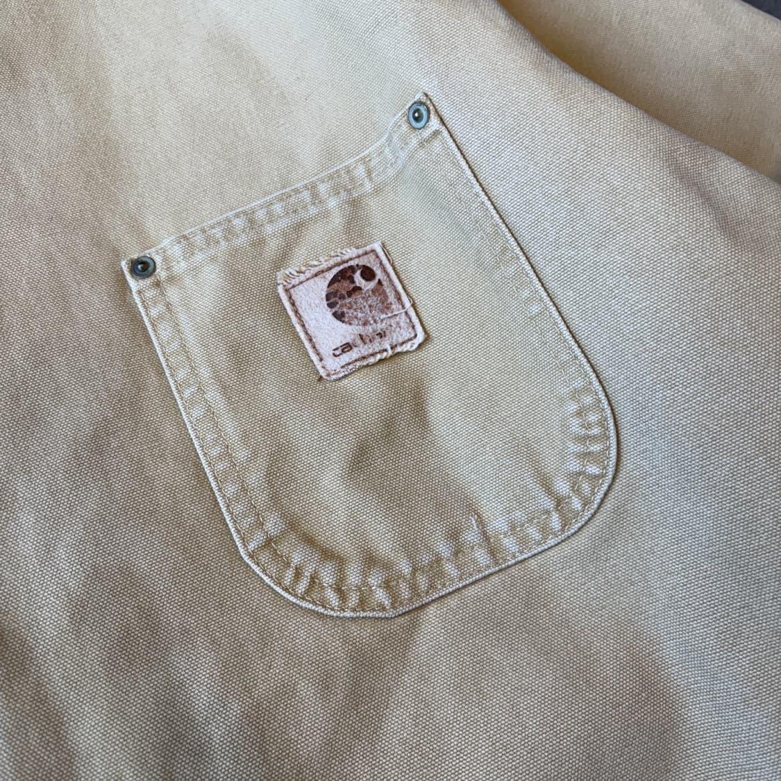 칼하트 정품 C02 베이지 덕 초어 자켓 상품이미지6