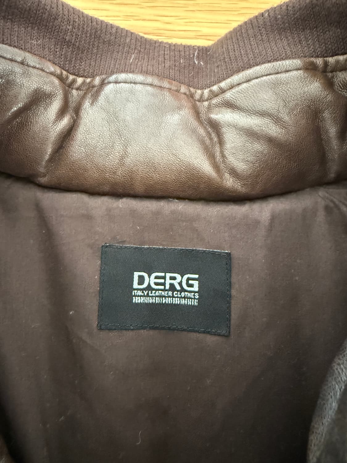DERG 램스킨 구스다운 패딩 상품이미지8