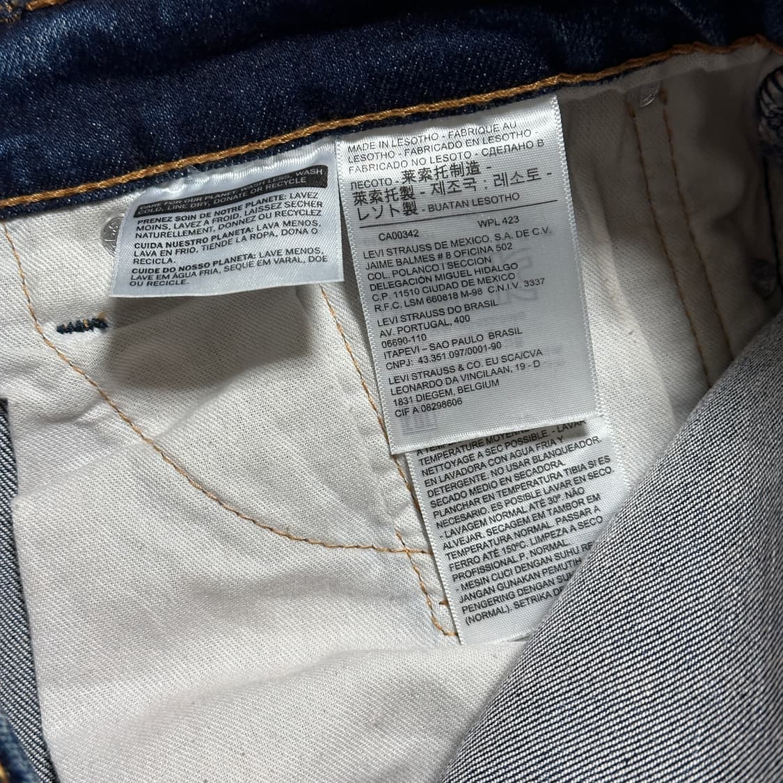 리바이스 511 슬림핏 데님 팬츠 상품이미지7