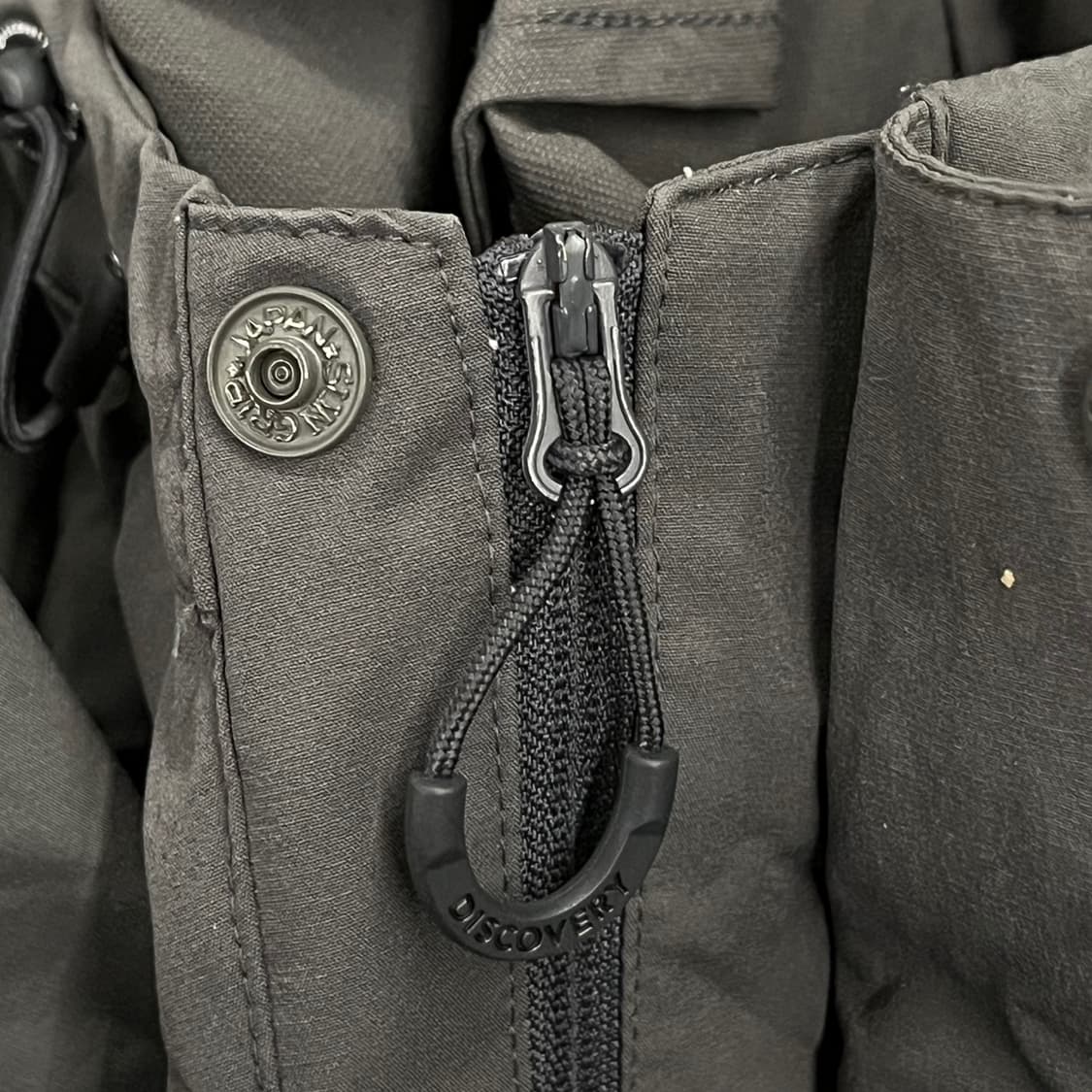 [정품/110] 디스커버리 아노락 후드 바람막이 블랙 b16 상품이미지7