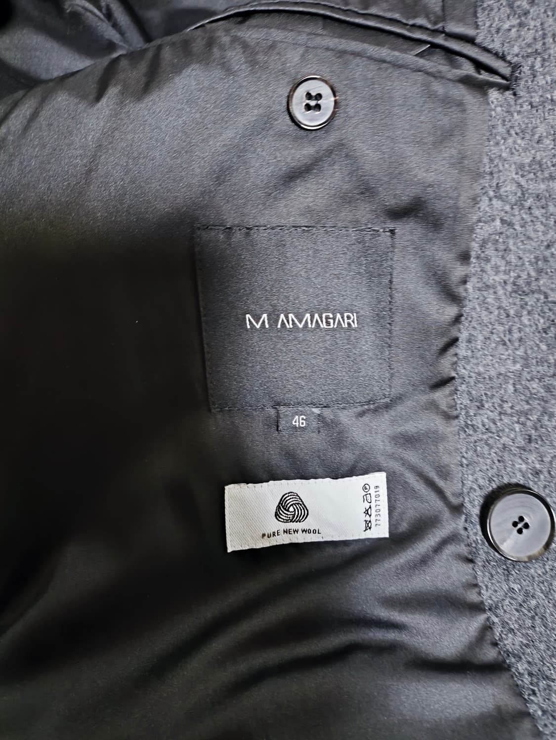 마마가리 더블코트 46사이즈(100~105) 상품이미지3