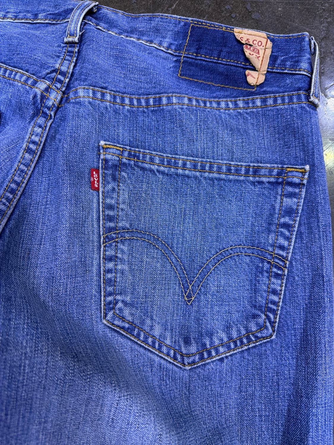 리바이스 501 00's 레귤러핏 빈티지 데님팬츠 34 상품이미지7