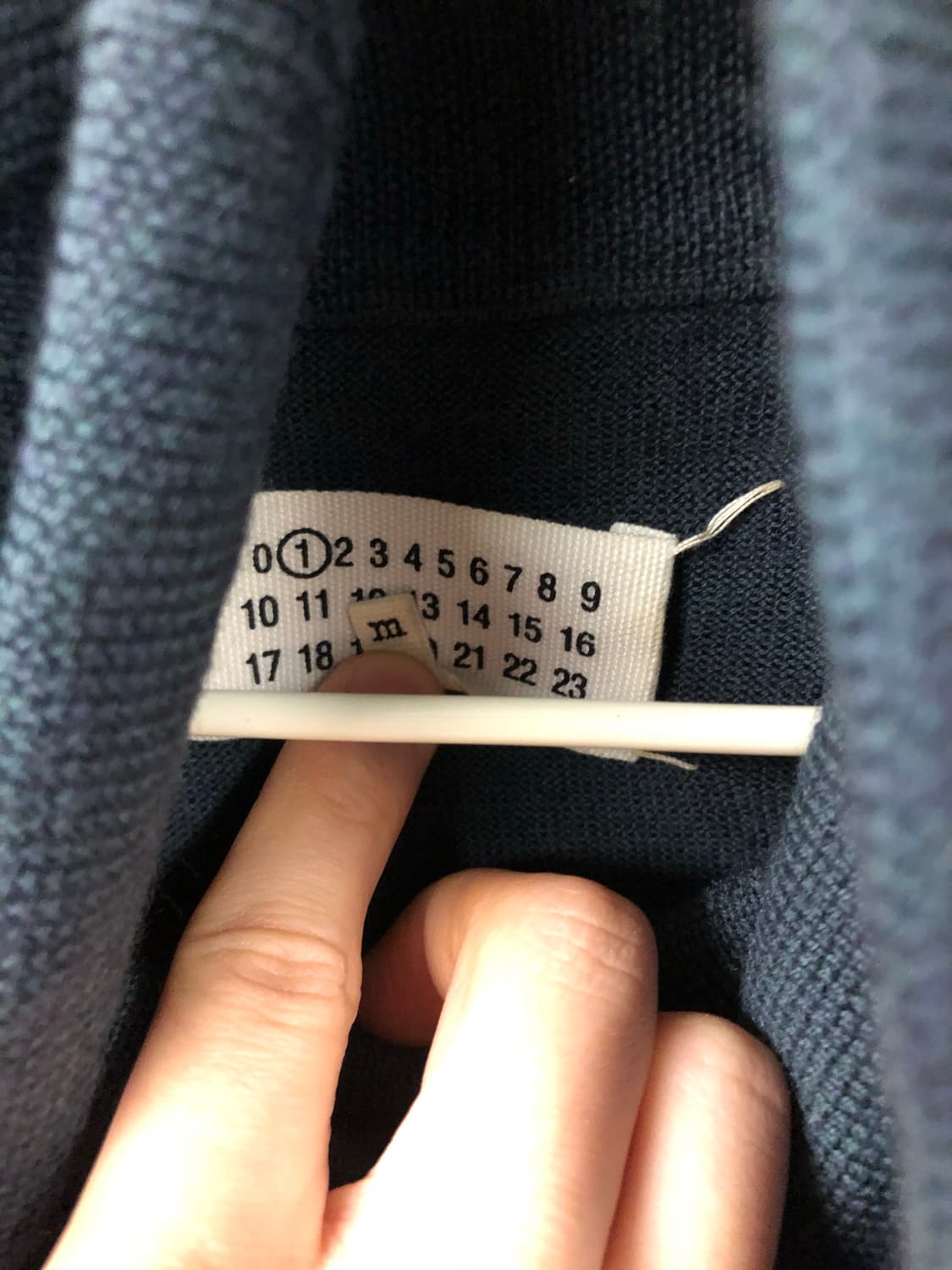 Maison martin marjiela 아카이브 오프터틀 머플러 니트 상품이미지5