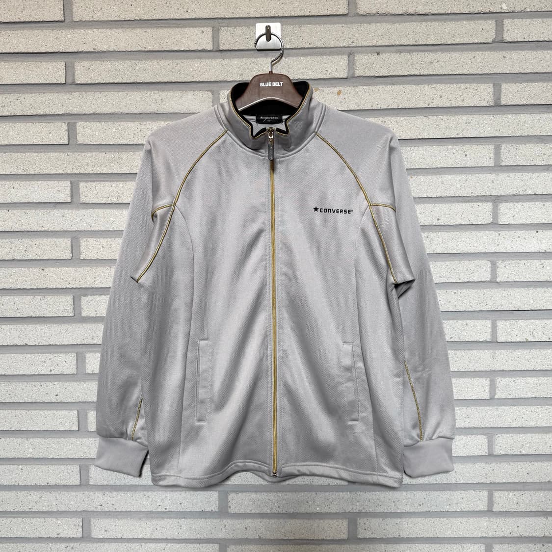 컨버스 올드스쿨 트랙탑 져지 골드 스티치 그레이 상품이미지1