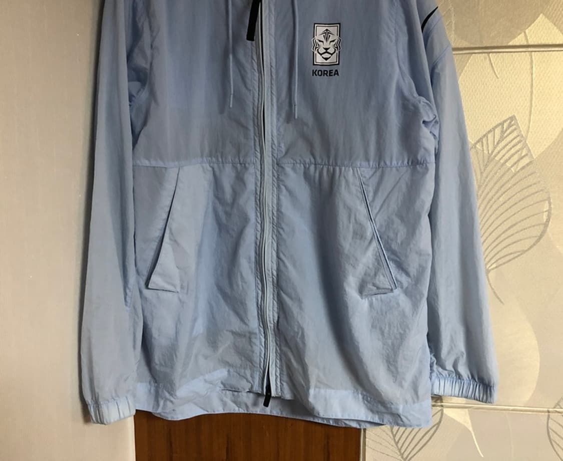 나이키국대 국대KOREA 20-22 국대 코치지급실착 후드바람막이 100 상품이미지3