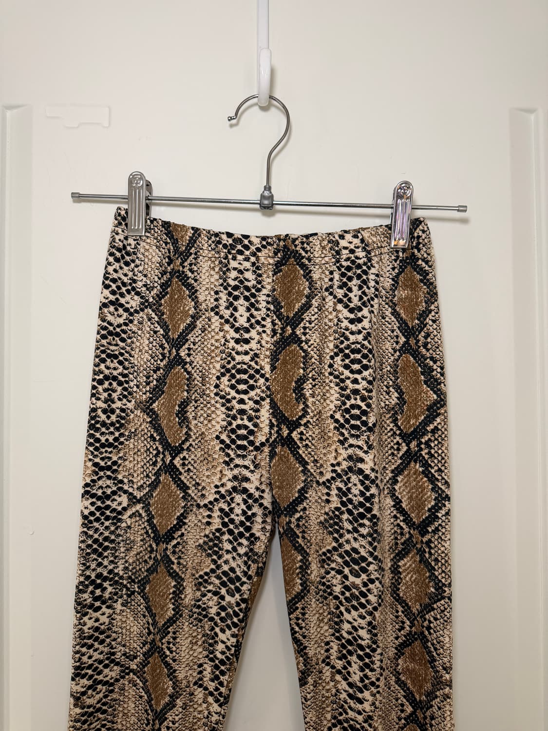 일본빈티지 스테이크스킨 레이어드 레깅스  상품이미지3