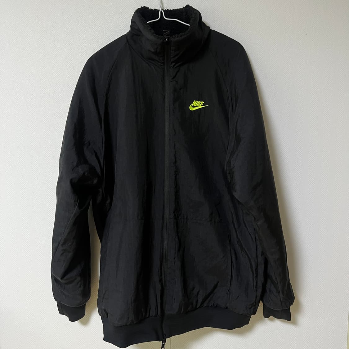 나이키 빅스우시 리버시블 자켓 블랙 볼트 xl 상품이미지5