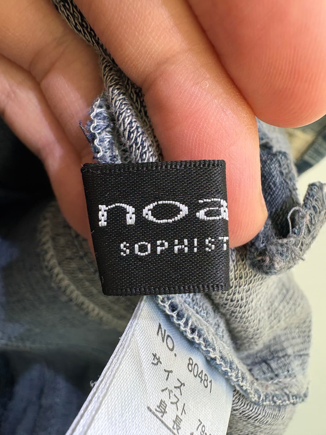 NOA-GE 데님자켓 상품이미지6