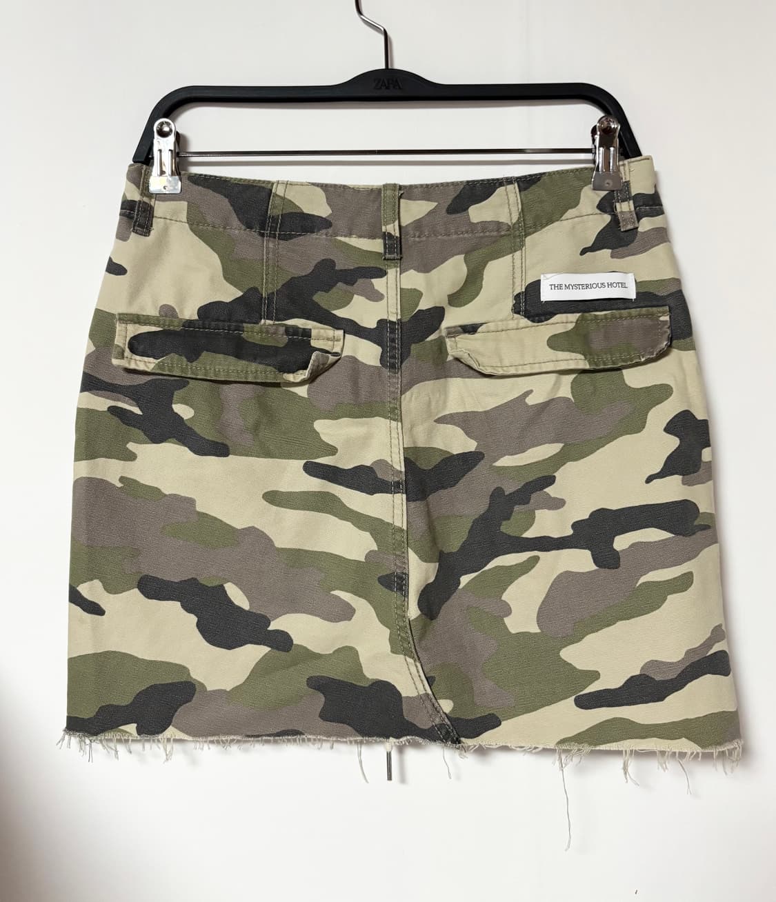 카모 빈티지 스커트 vintage skirt 상품이미지2