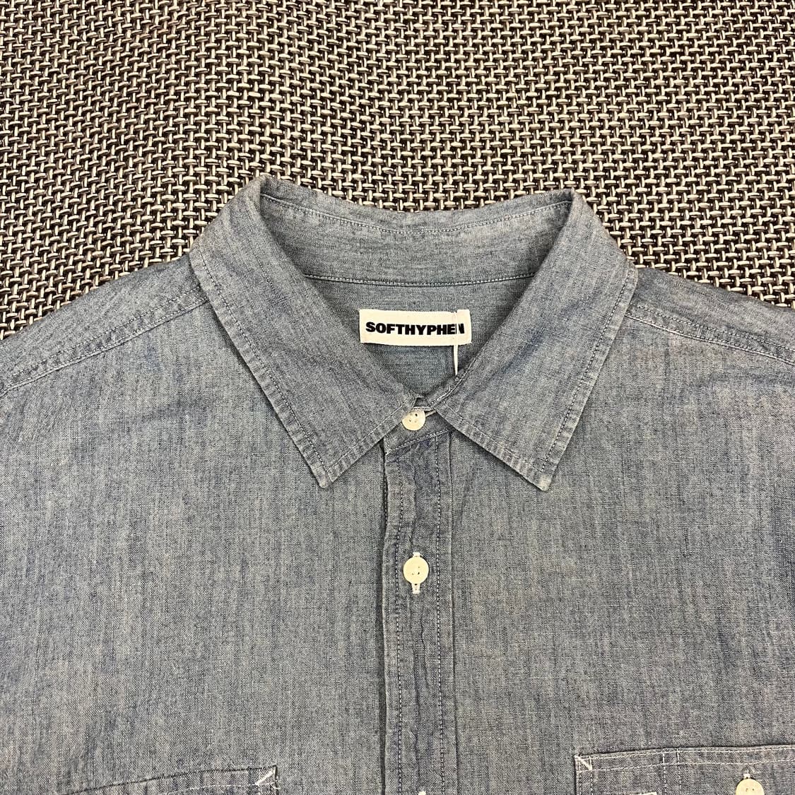(새상품) SOFTHYPHEN 데님셔츠 (105) 상품이미지5