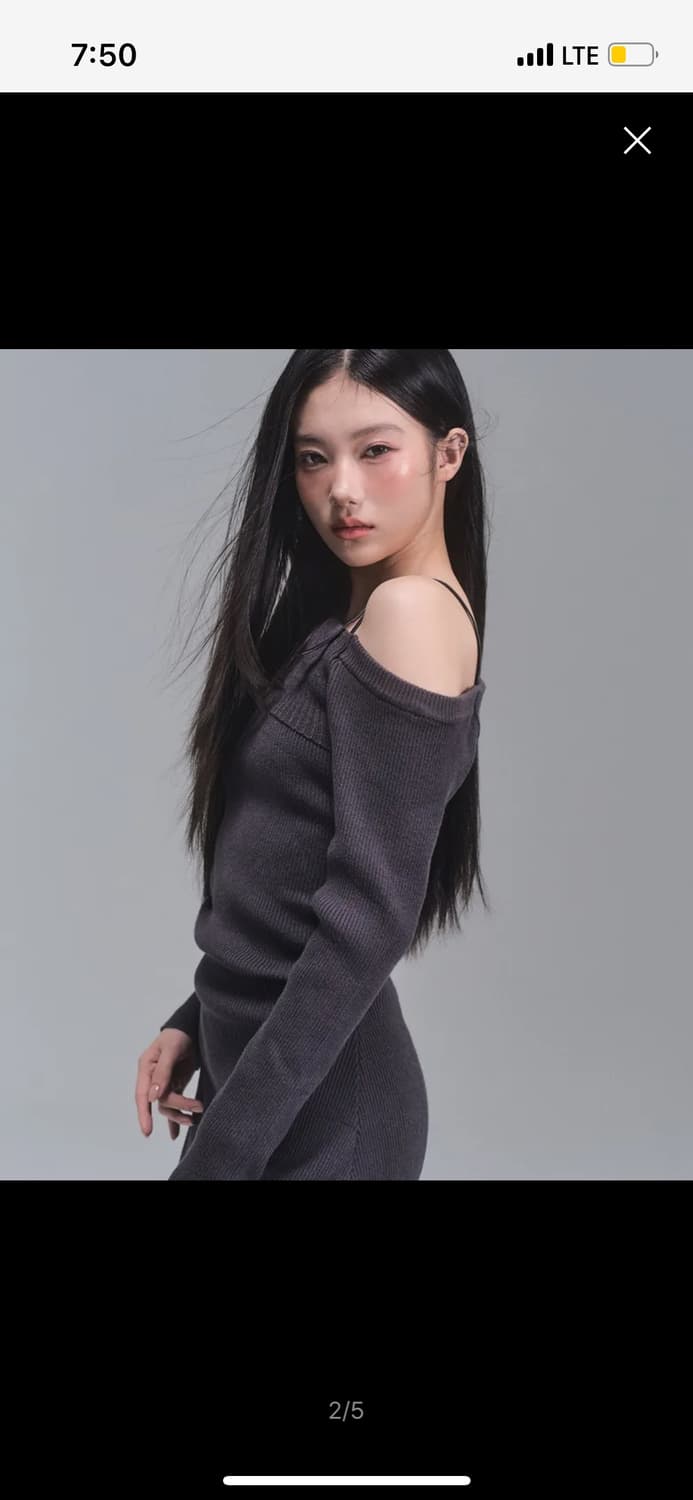 오프숄더 원피스 상품이미지2