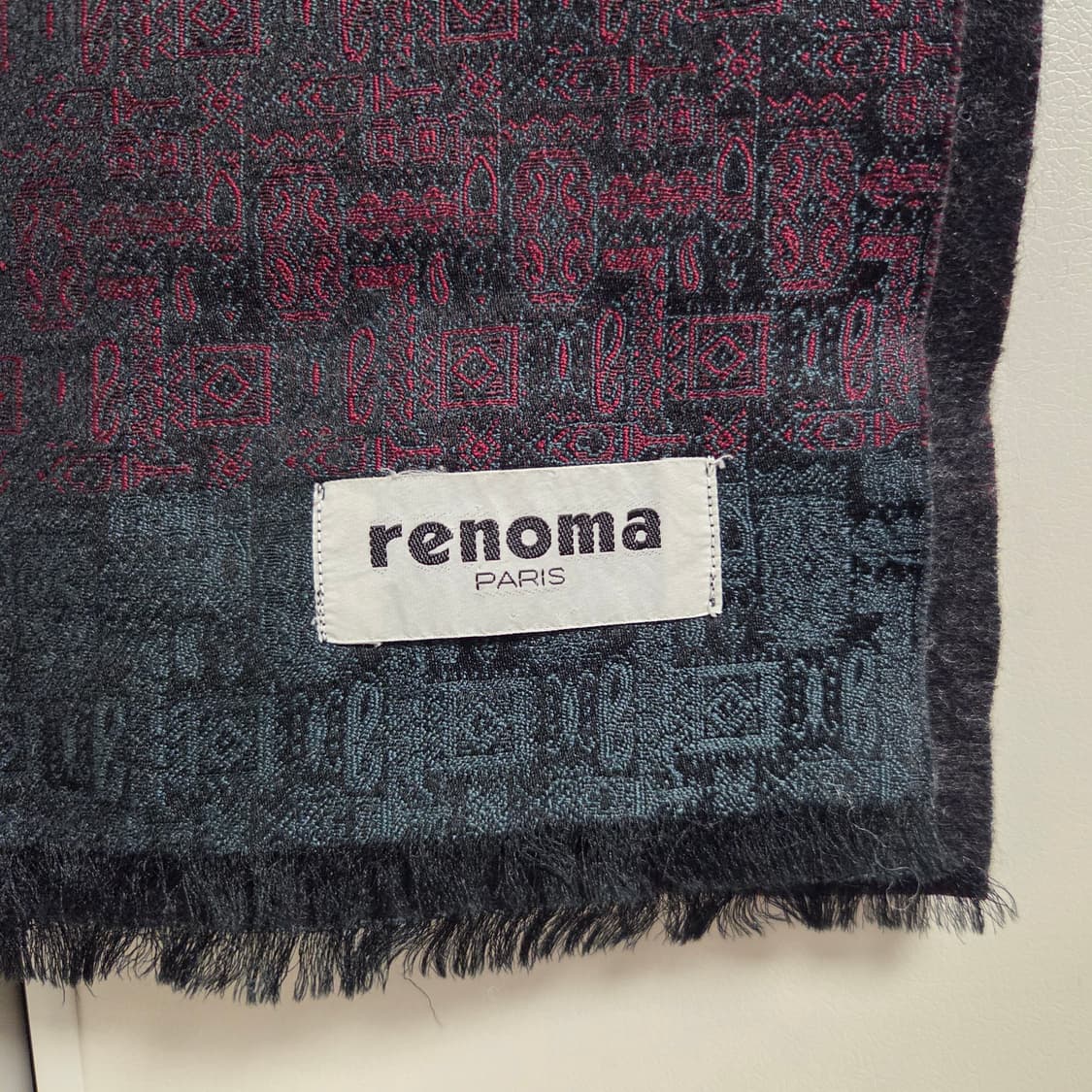 Renoma 레노마 패턴 머플러 목도리 상품이미지2