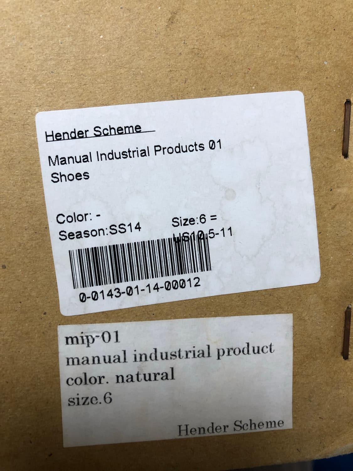 헨더스킴 에어포스 mip-01 6size (270-275) 상품이미지7