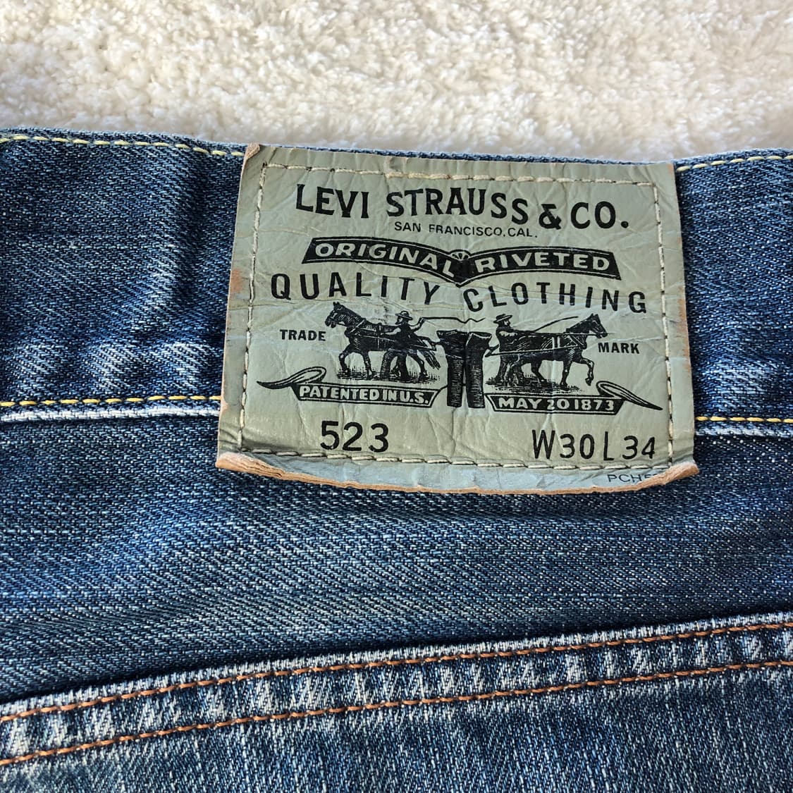 리바이스 523 데님팬츠 상품이미지8