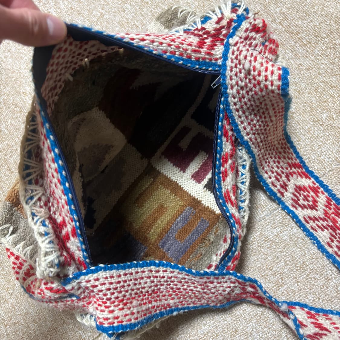 페루산 빈티지 크로스백 상품이미지3