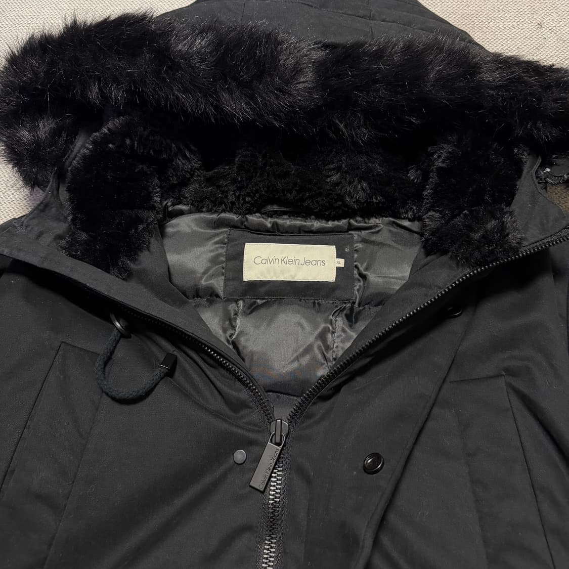 캘빈클라인 후드 패딩 파카 상품이미지4