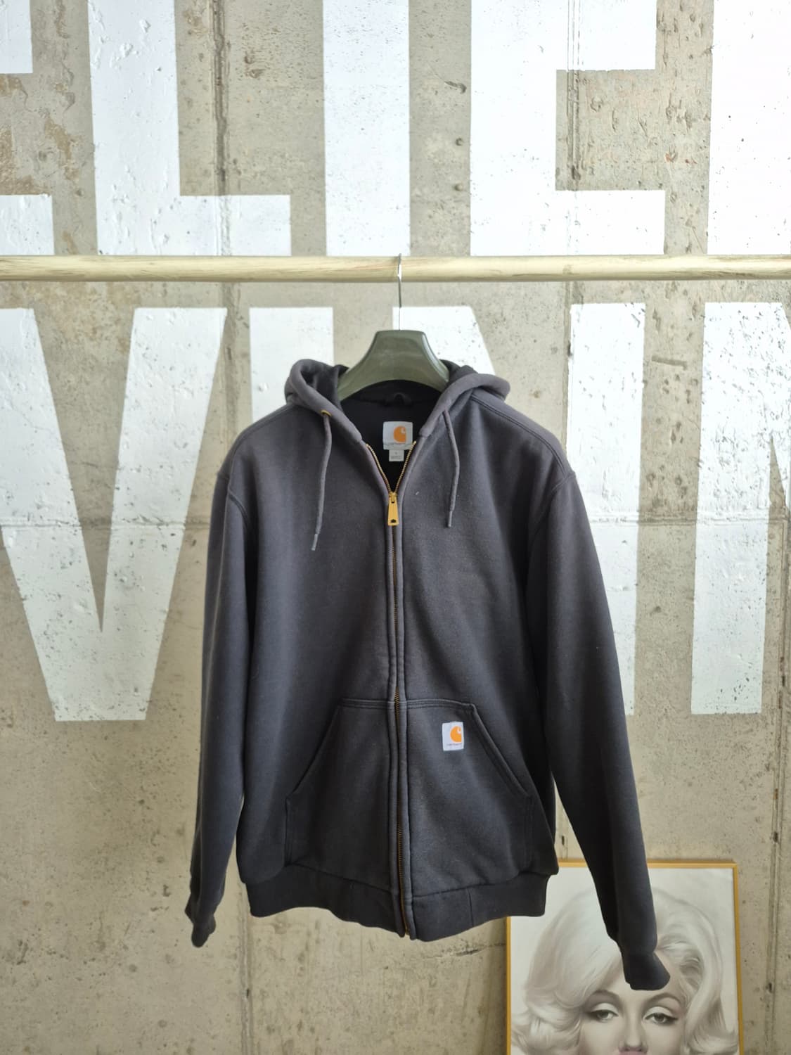 남성S)칼하트  간절기 후드집업 상품이미지1