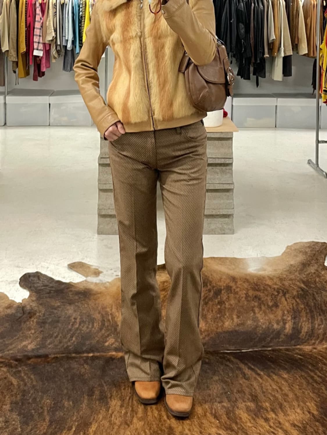 70‘s BIG JOHN big-prest boots cut pants 상품이미지1