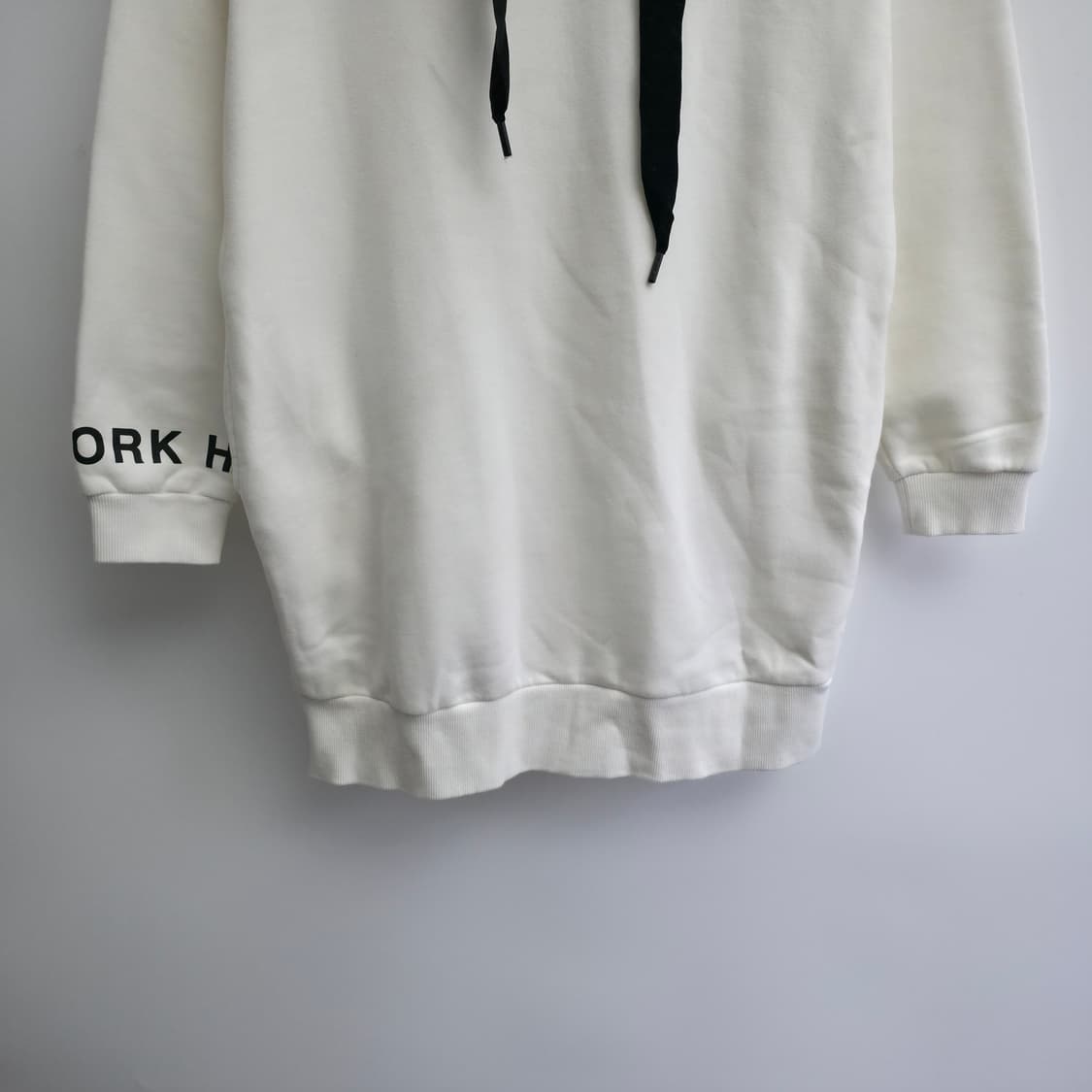 [FREE] 라이프워크 원피스 후드티 화이트 상품이미지3