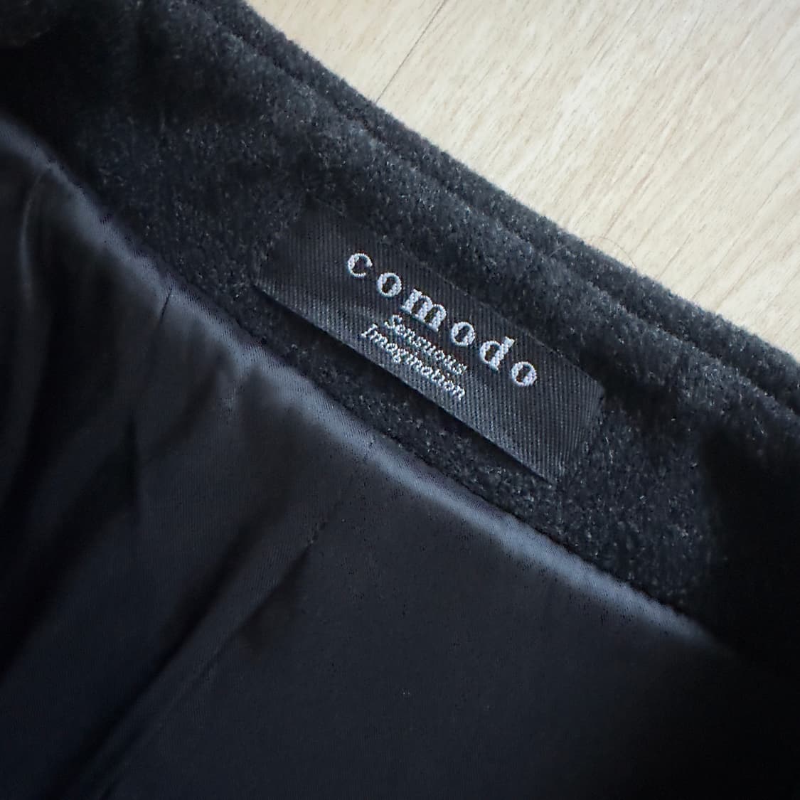 코모도 카라 디테일 맥시 울 롱코트  상품이미지8