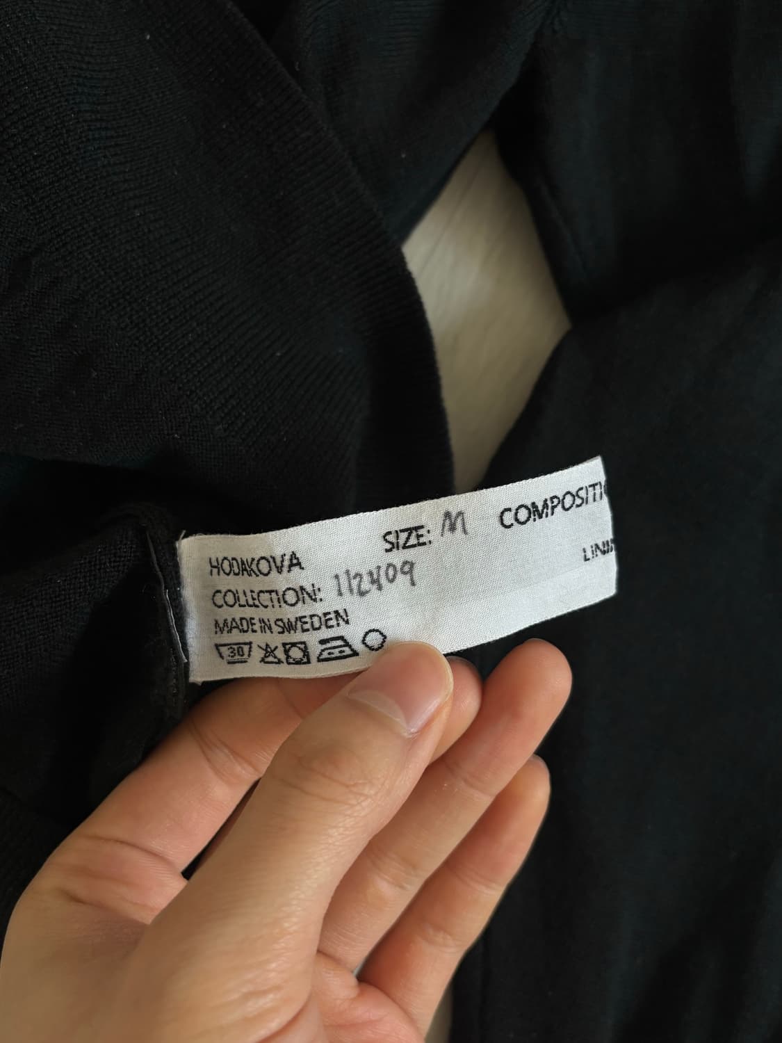 [M] 호다코바 더블 슬리브 스웨터 니트 상품이미지3