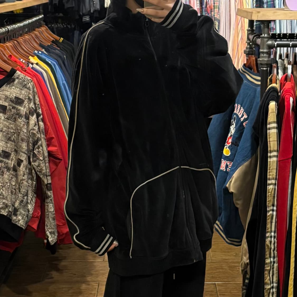 [HI] VTG 벨벳져지 블랙 상품이미지4