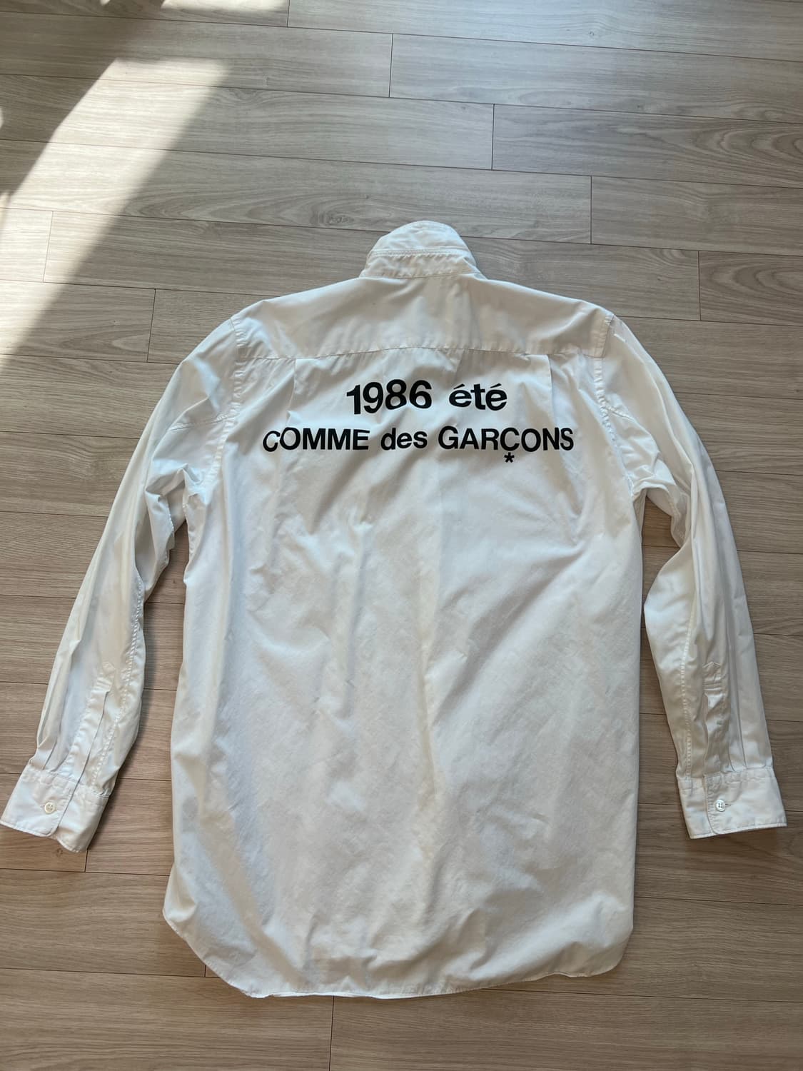 꼼데가르송 / CDG 화이트 셔츠 / L 상품이미지9