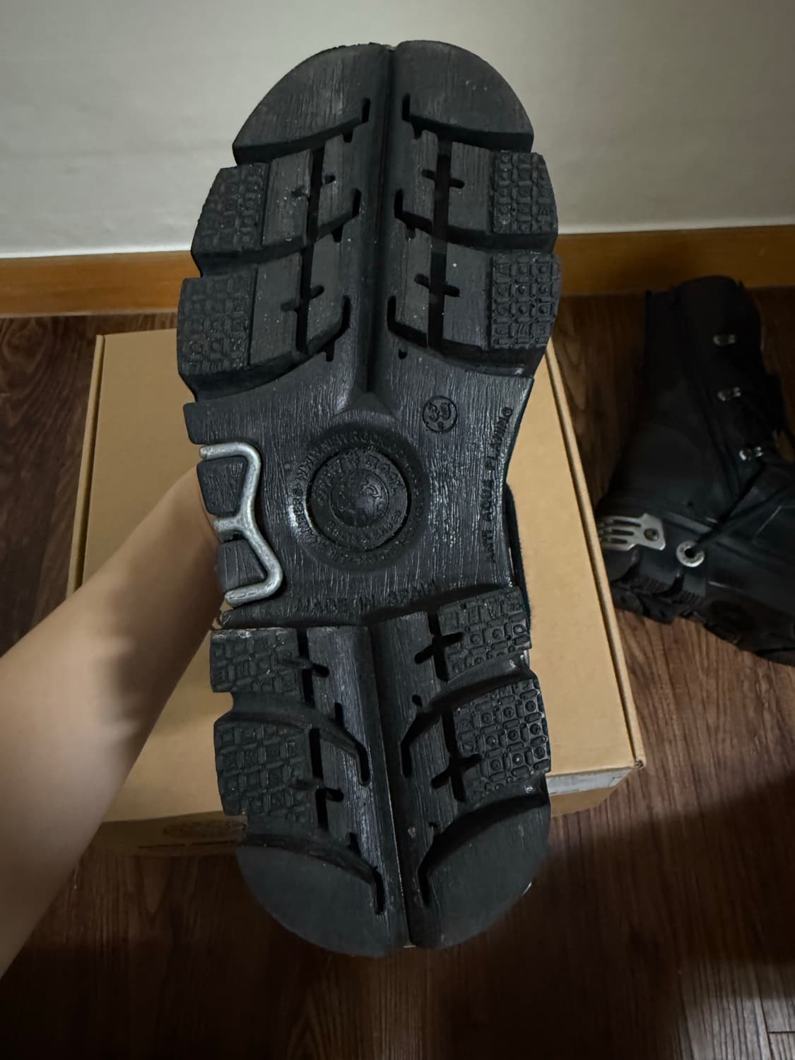뉴락 부츠 BOOT BLACK REACTOR M-373-S4 EU39 상품이미지6