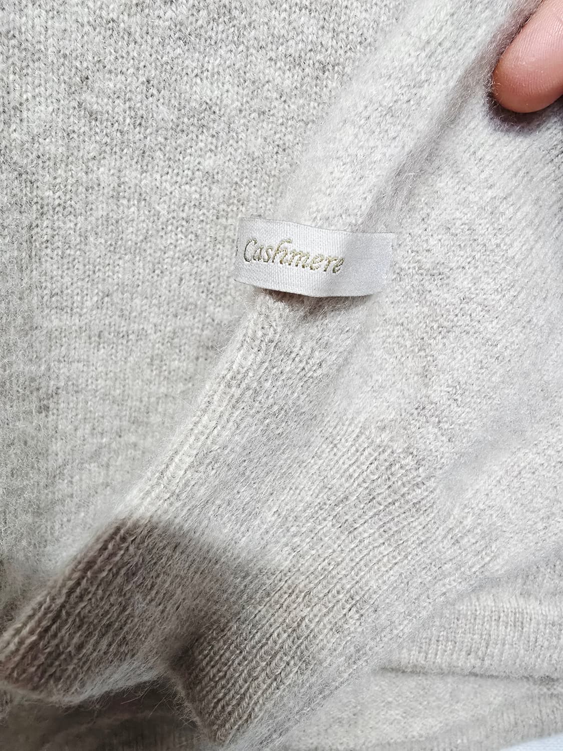 MOGG 캐시미어100 긴팔티셔츠 니트 스웨터77 상품이미지4