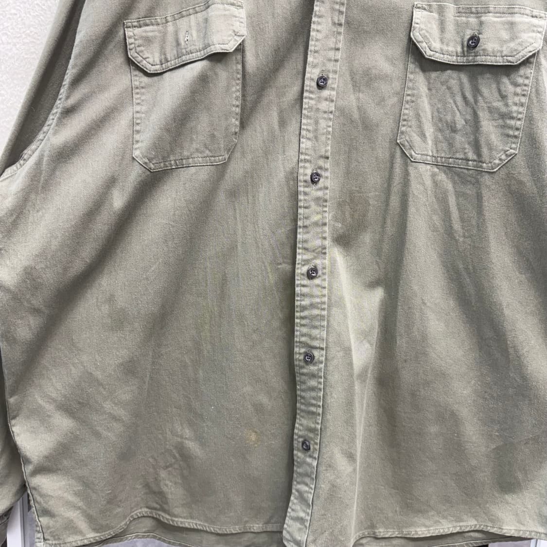 [XXXL] 랭글러 카키 셔츠 상품이미지7