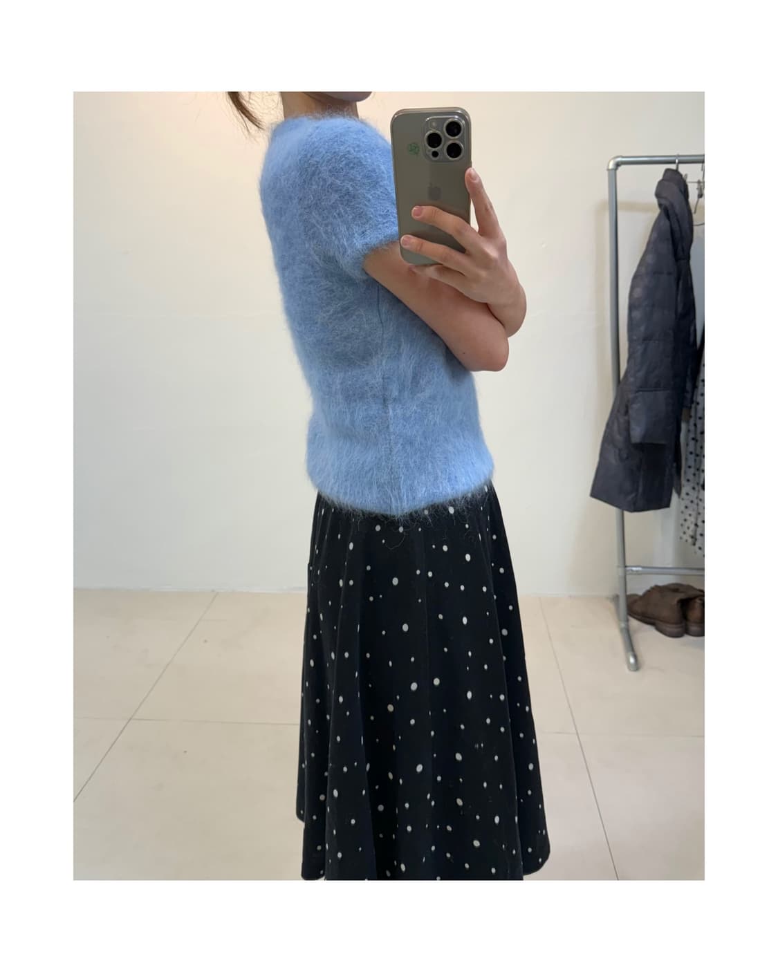 Ohotoro 반팔 니트 상품이미지2