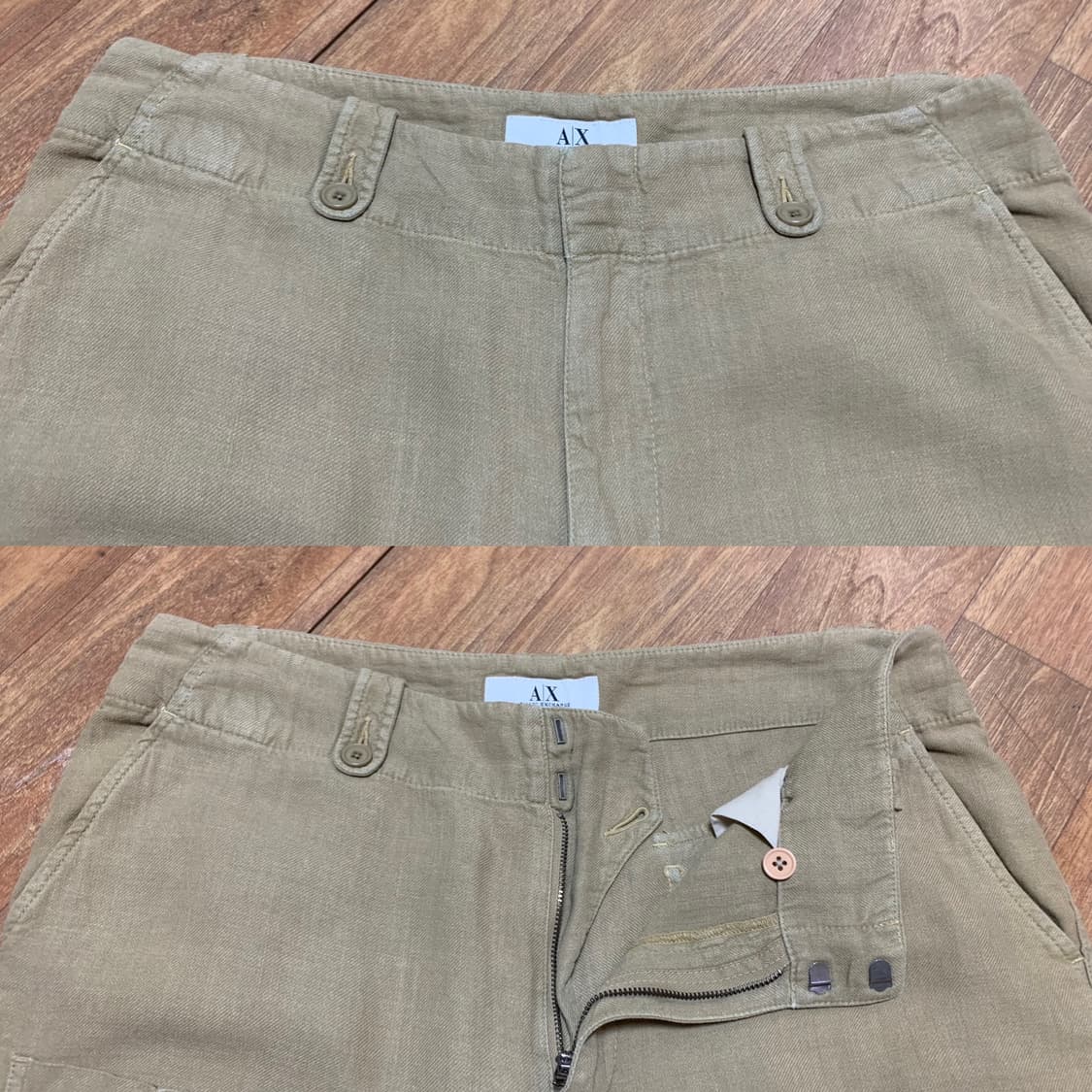 ARMANI EXCHANGE 아르마니 익스체인지 와이드 팬츠-32 사이즈 상품이미지4