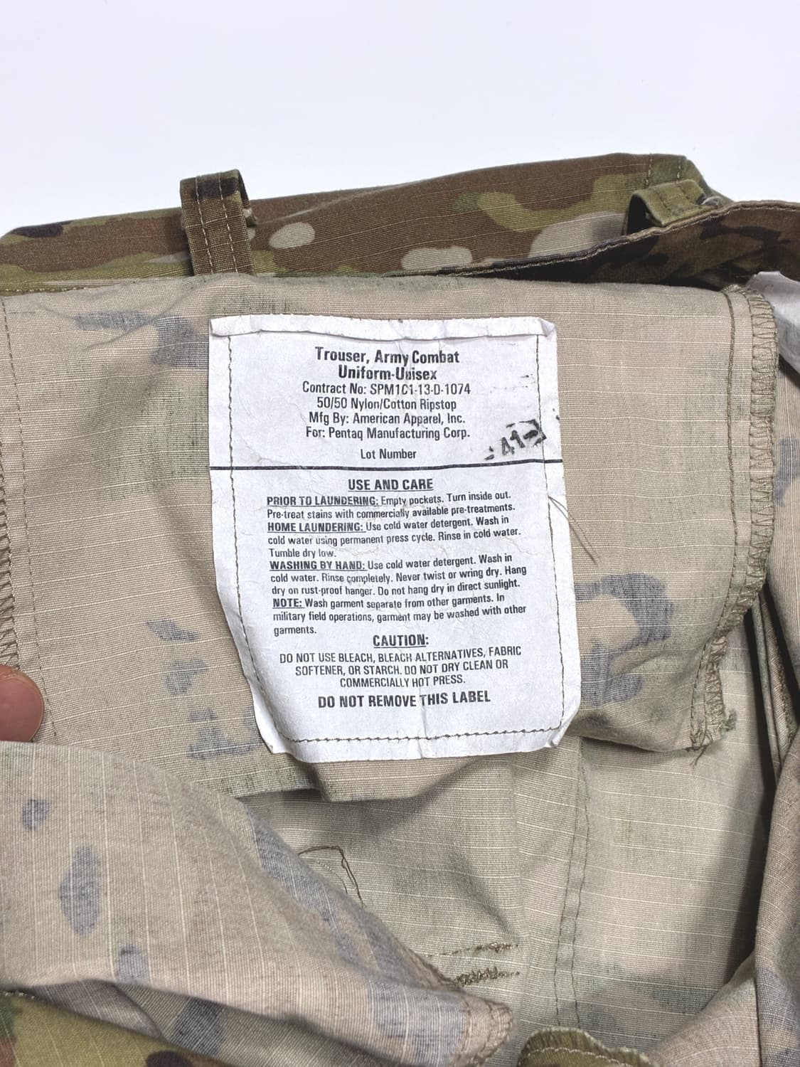 미군 오리지날 하의  상품이미지3