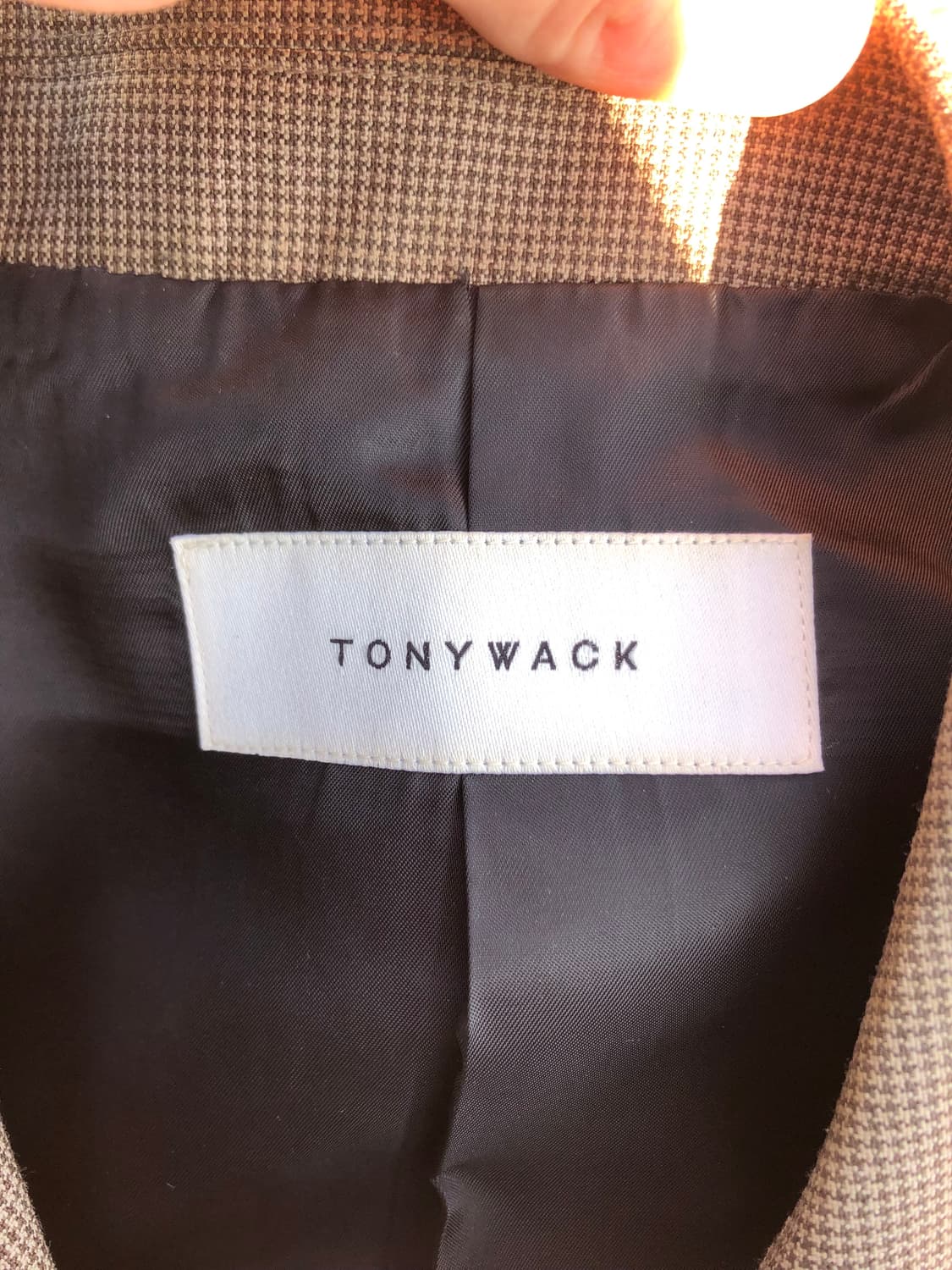 토니웩(TONYWACK) 3버튼 블레이저 상품이미지5